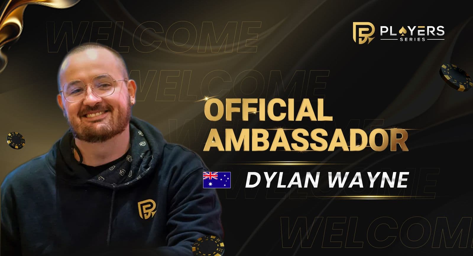 Players Series Welcomes Dylan Wayne as Ambassador