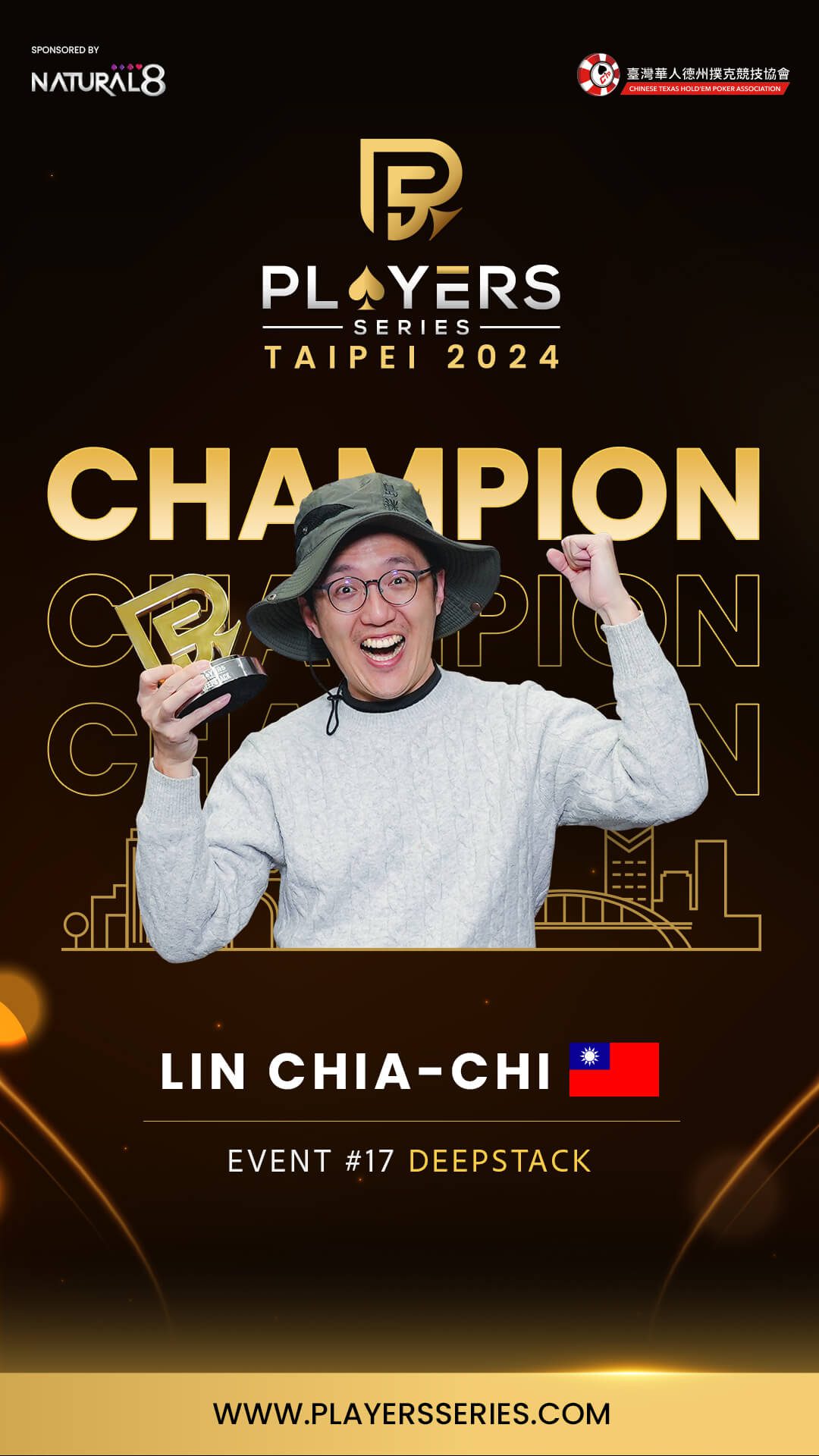 Lin Chia-Chi, champion