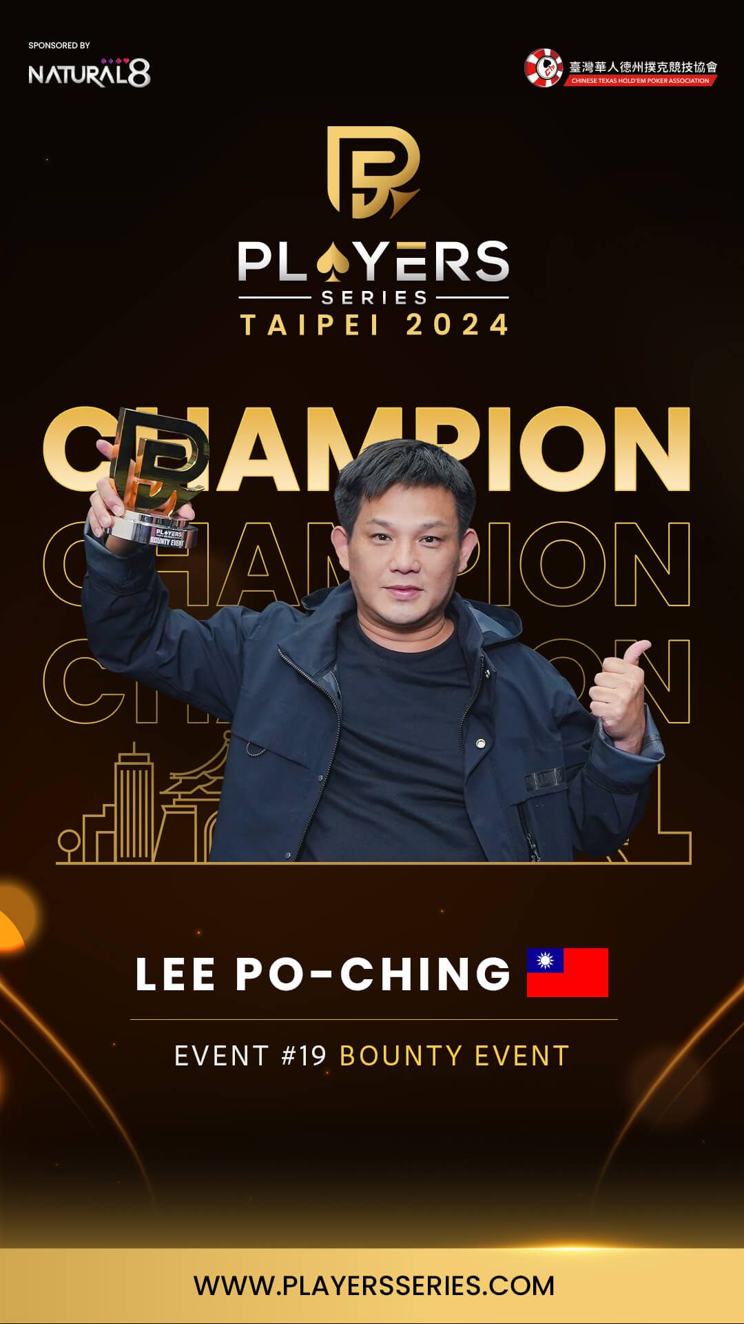 Lee Po-Ching, champion