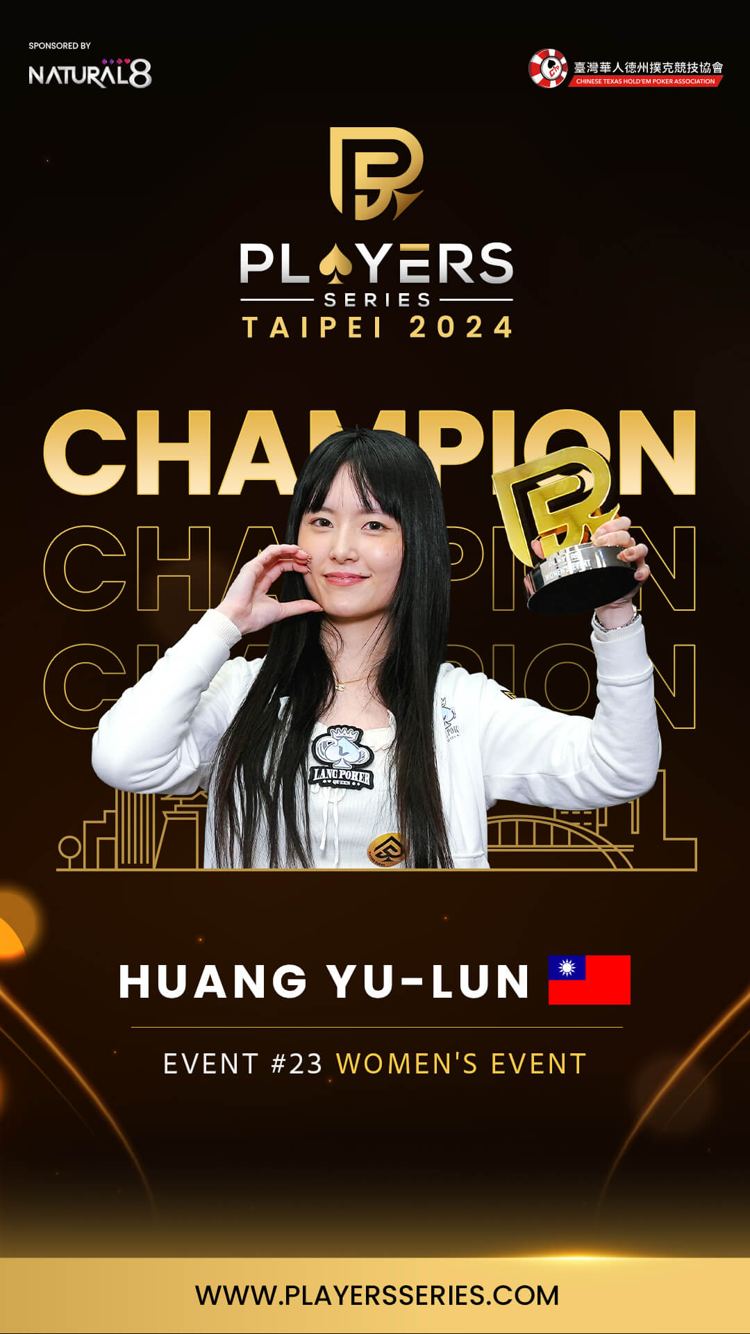 Huang Yu-Lun, champion