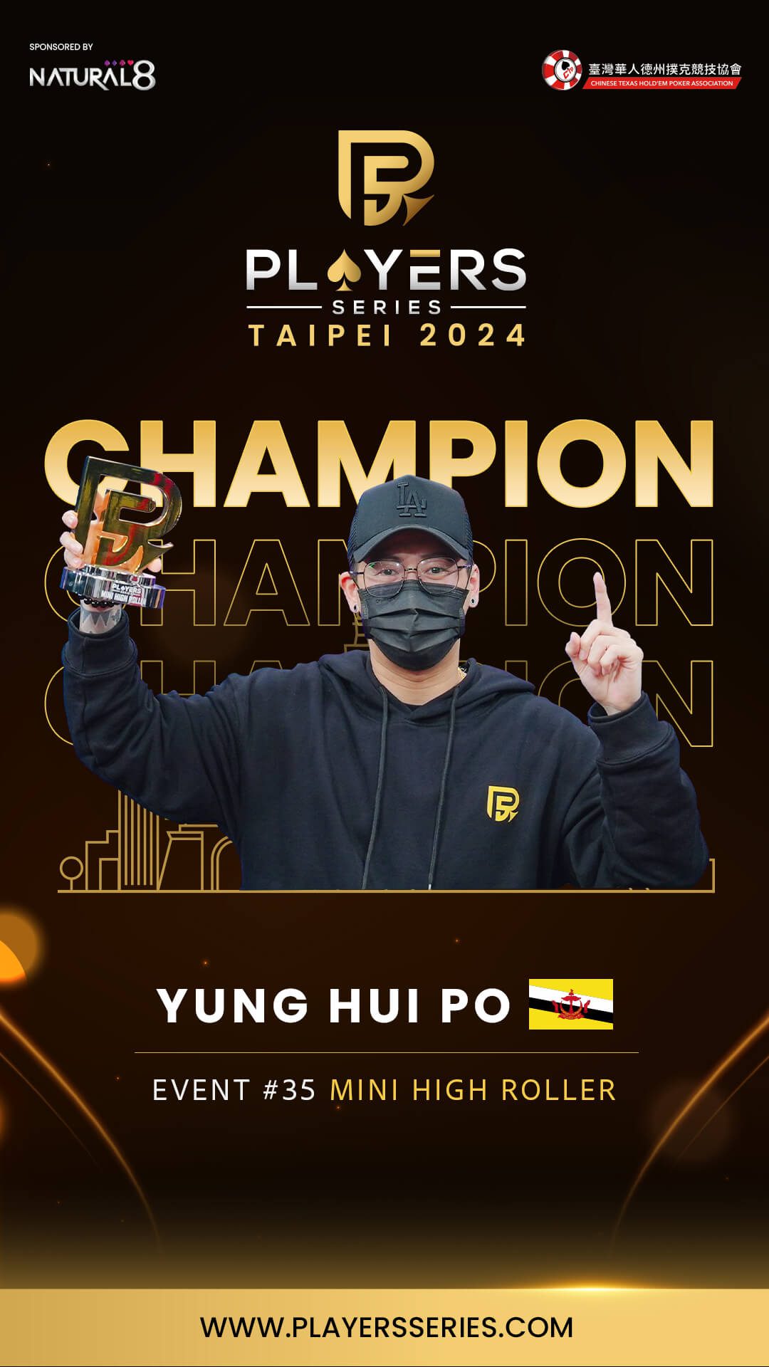 Yung Hui Po, champion