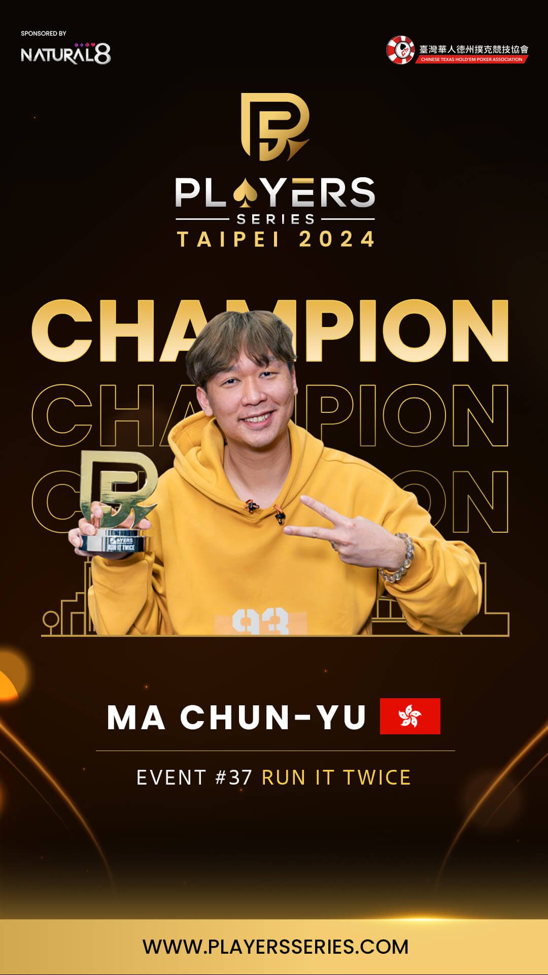 Chun Yu Ma, champion