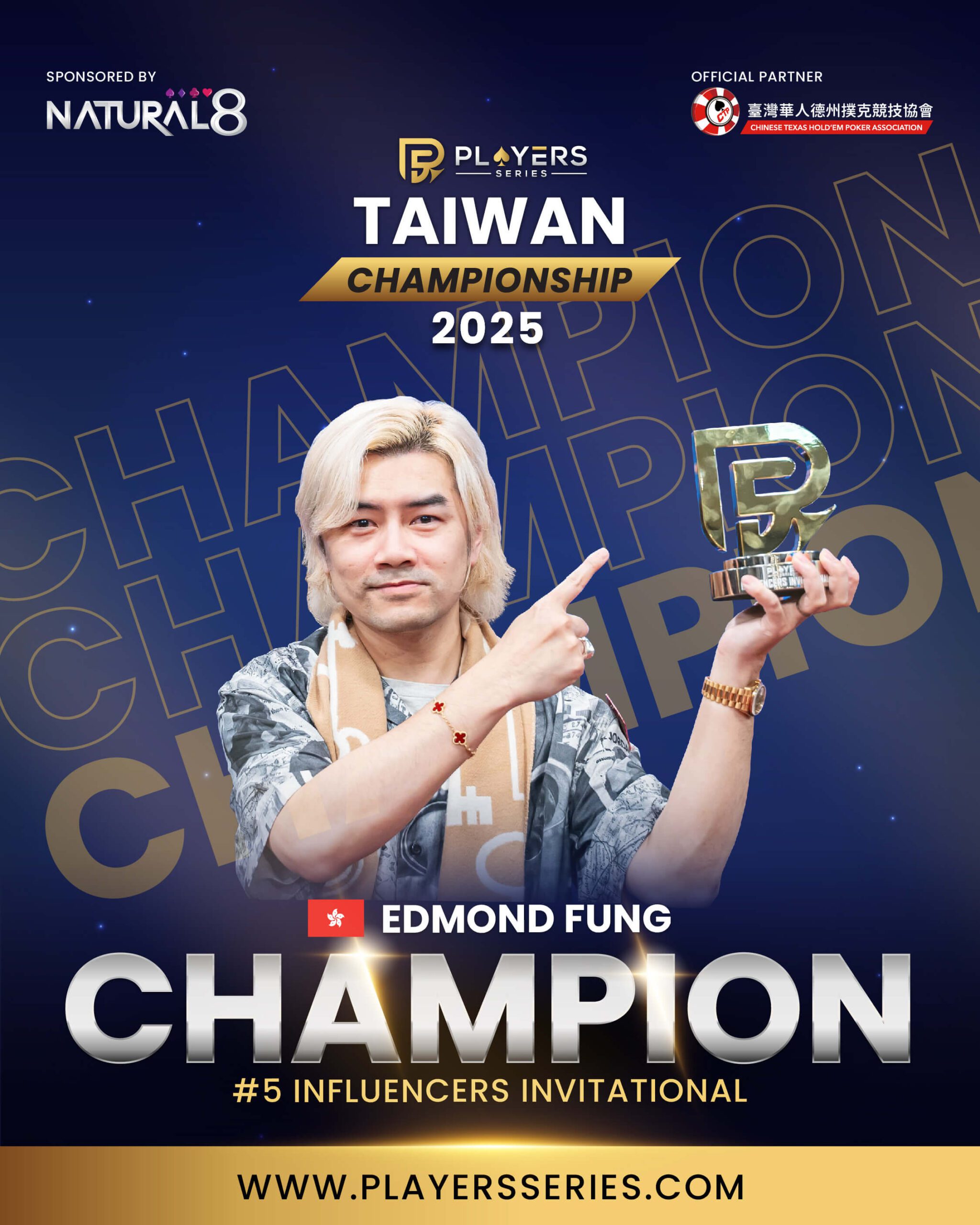 Edmond Fung, champion
